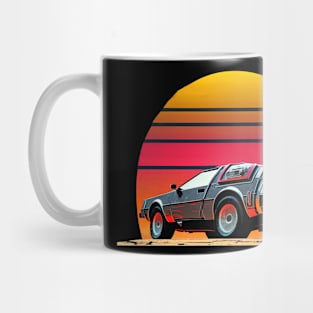 Back to the 80s Delorean Mug